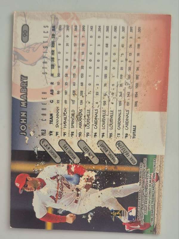 Card back