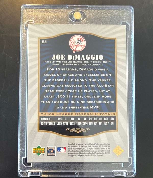 Card back