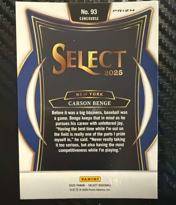 Card back