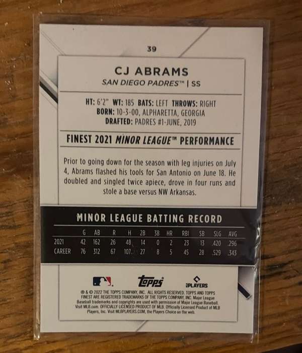 Card back