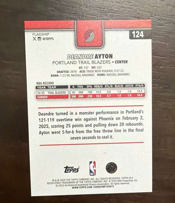 Card back