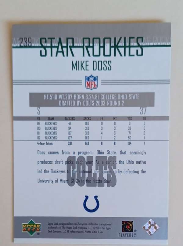 Card back