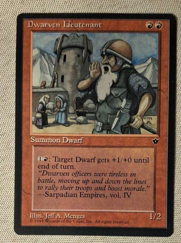 Dwarven Lieutenant