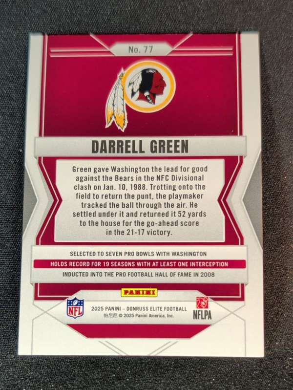 Card back