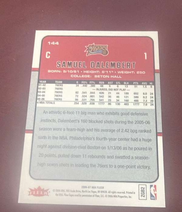 Card back
