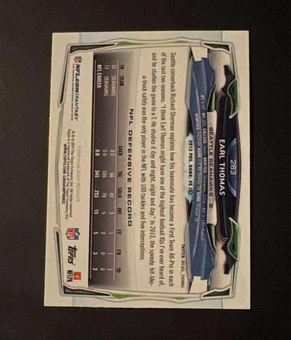Card back