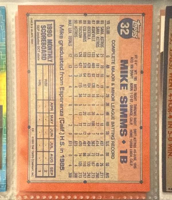 Card back