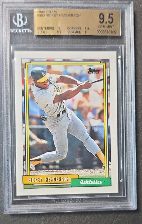 #560 Rickey Henderson 