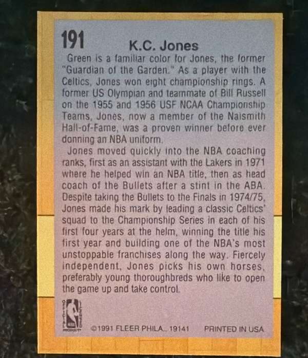 Card back