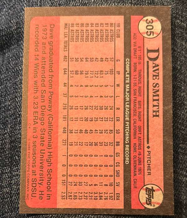 Card back