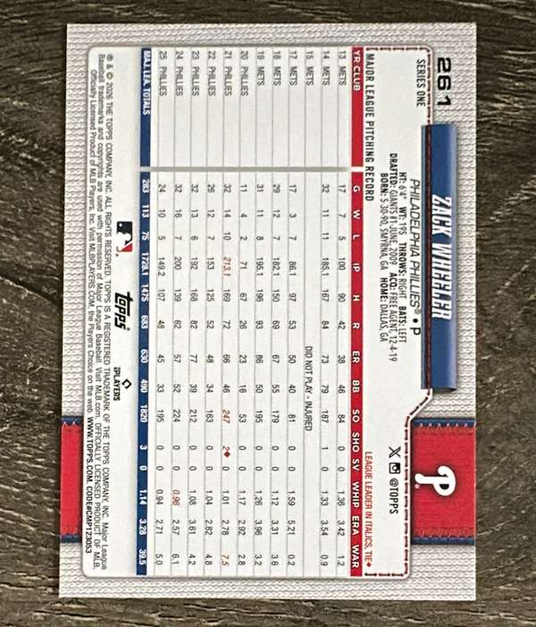 Card back
