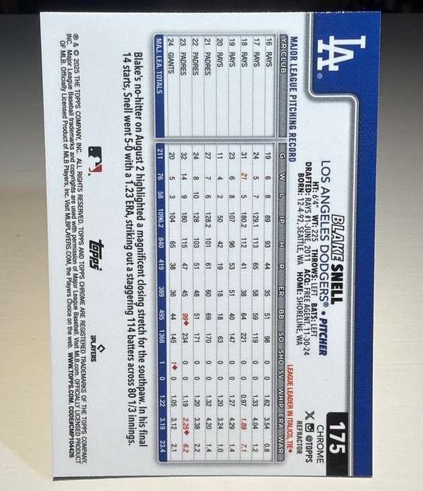 Card back