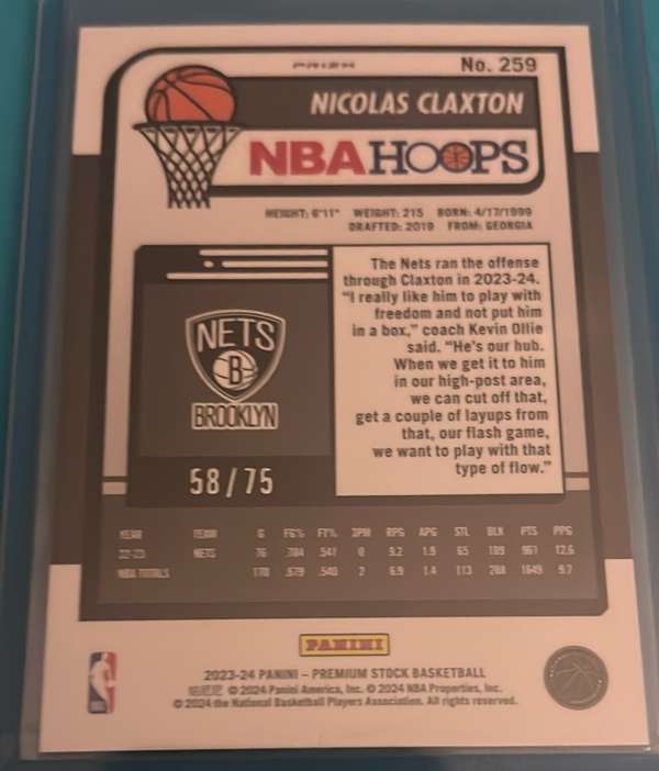 Card back