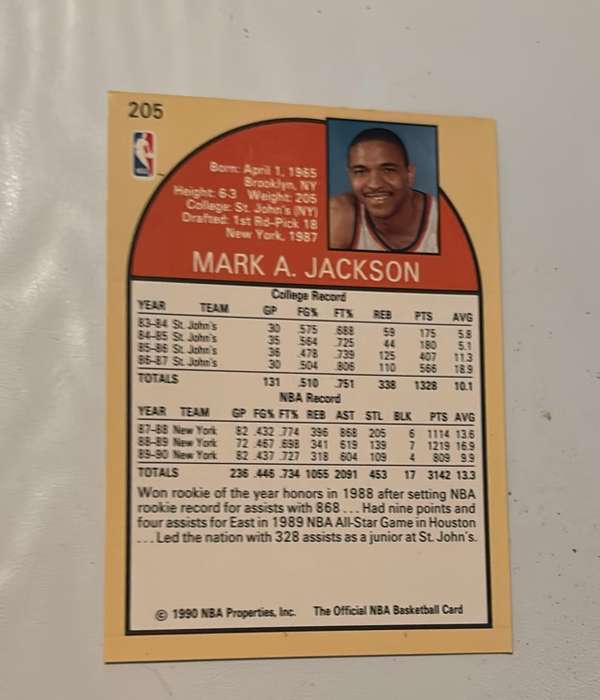 Card back