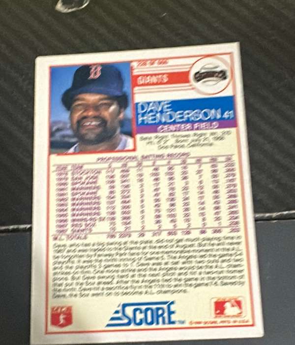 Card back