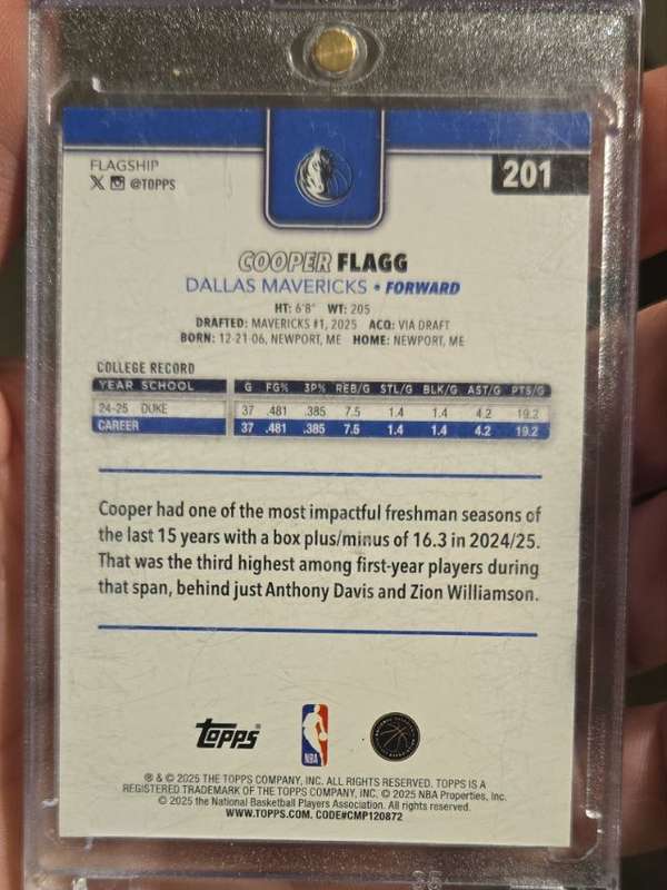 Card back