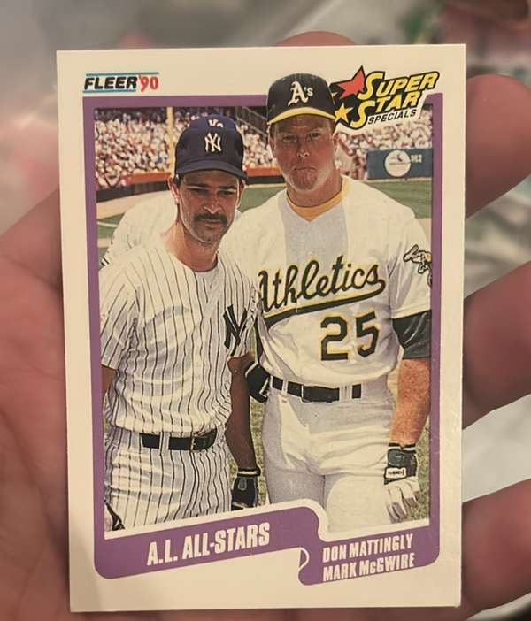 A.L. All-Stars (Don Mattingly / Mark McGwire)