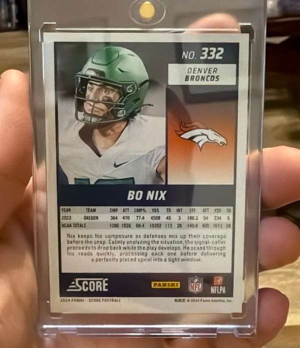 Card back