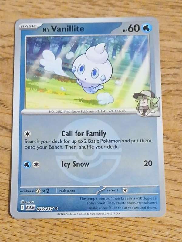 N's Vanillite