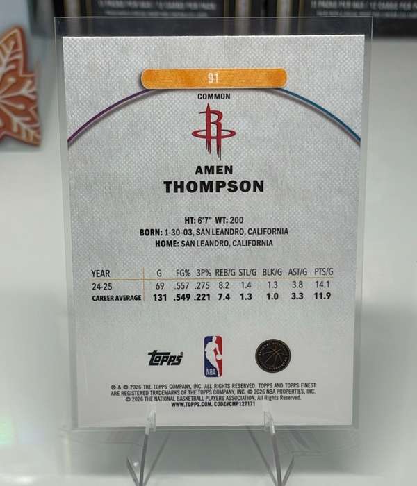 Card back