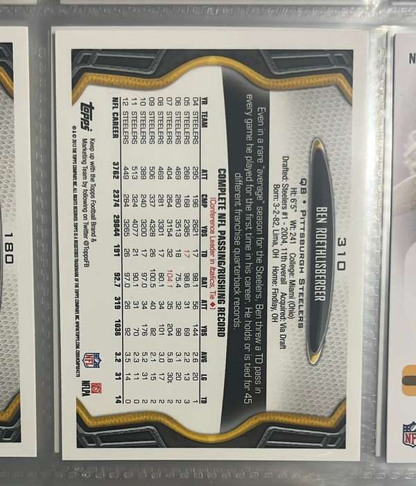 Card back
