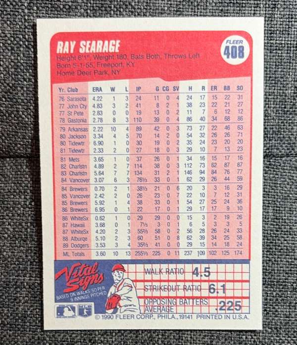 Card back