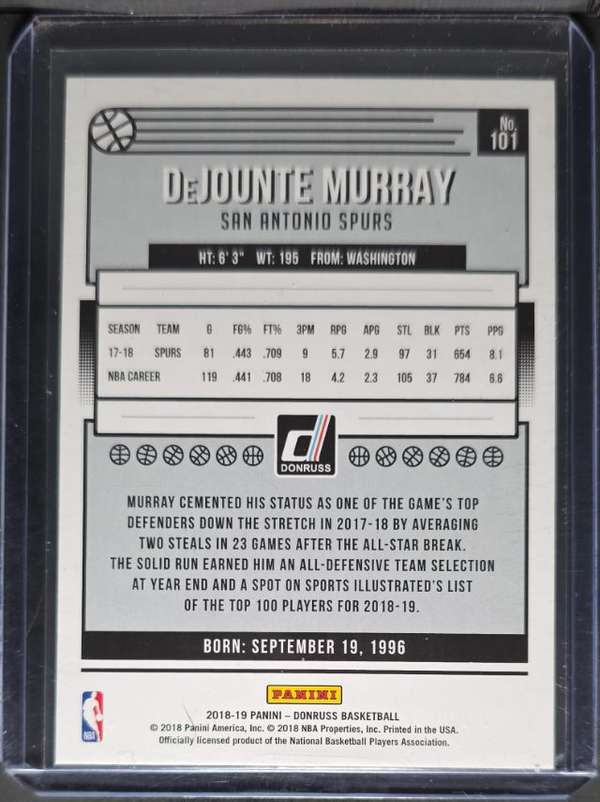 Card back