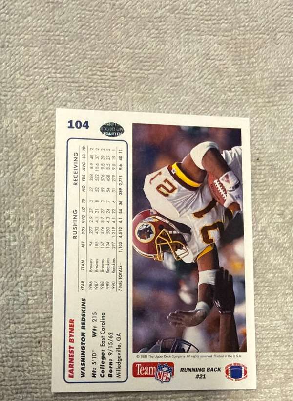Card back