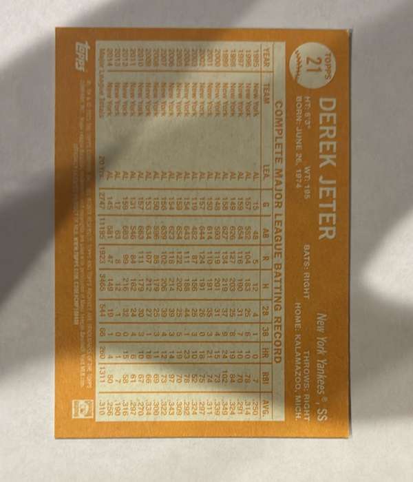 Card back