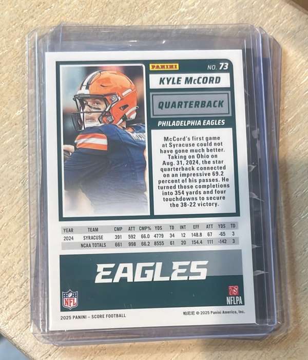 Card back