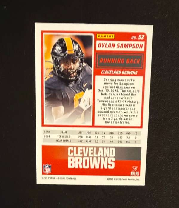 Card back