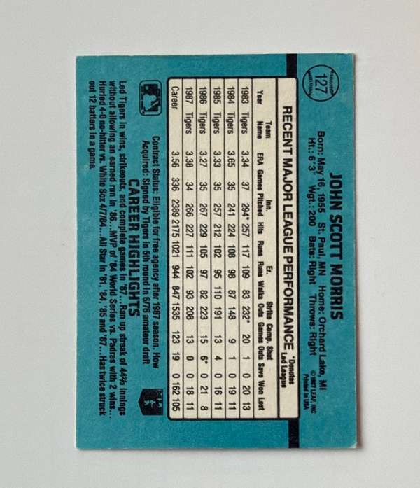 Card back
