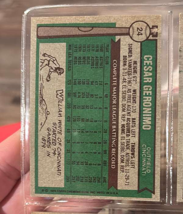 Card back