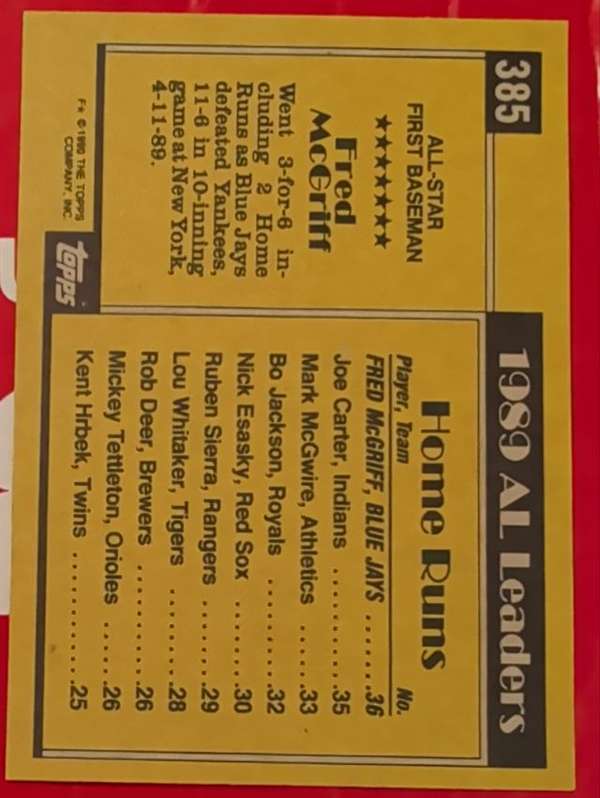 Card back