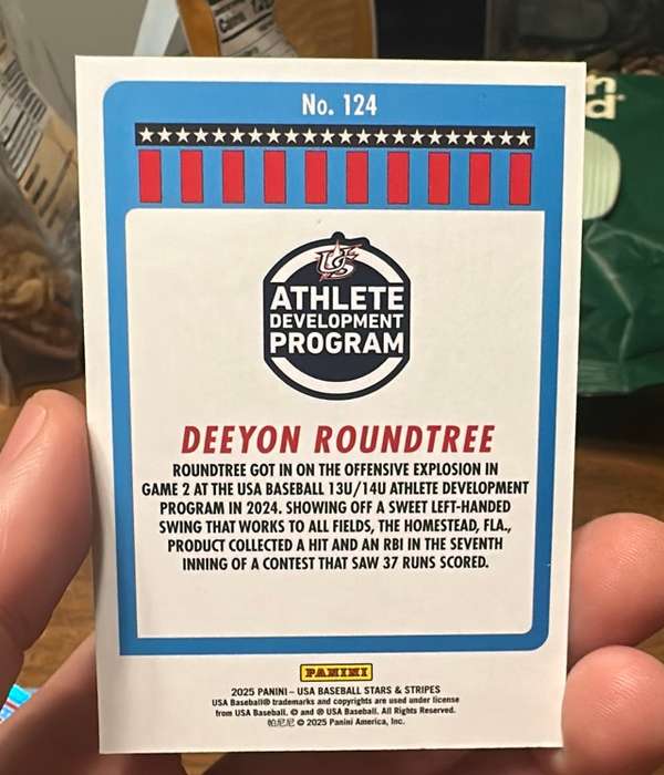 Card back