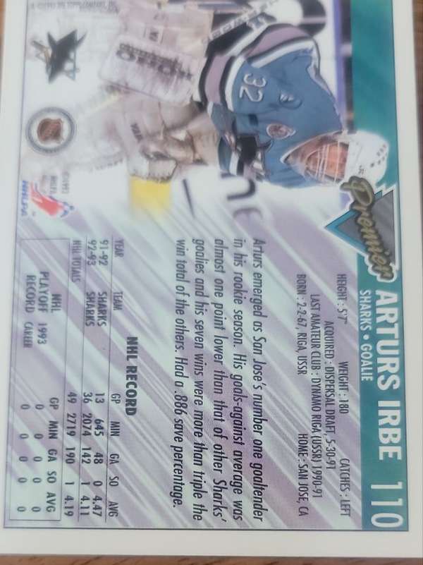 Card back
