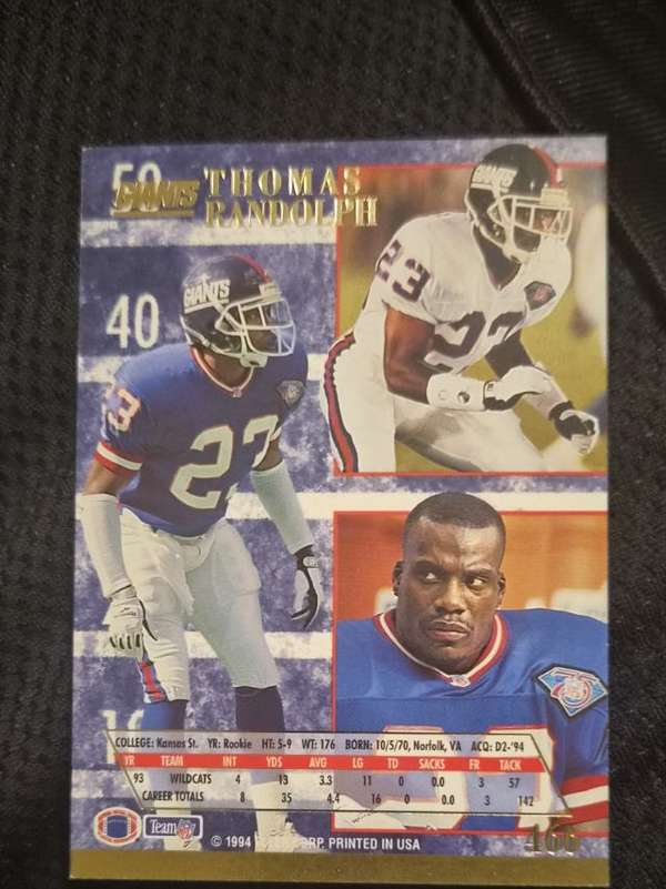 Card back