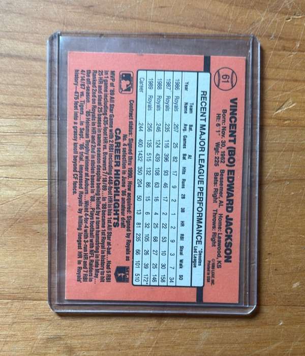 Card back