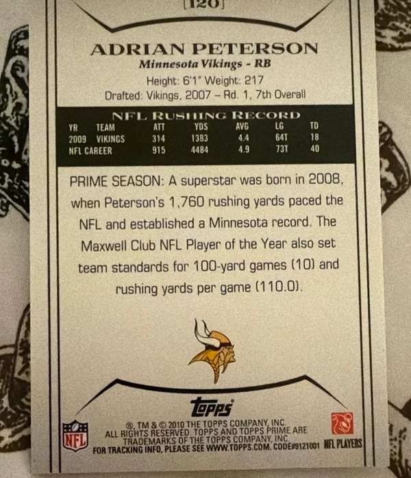 Card back
