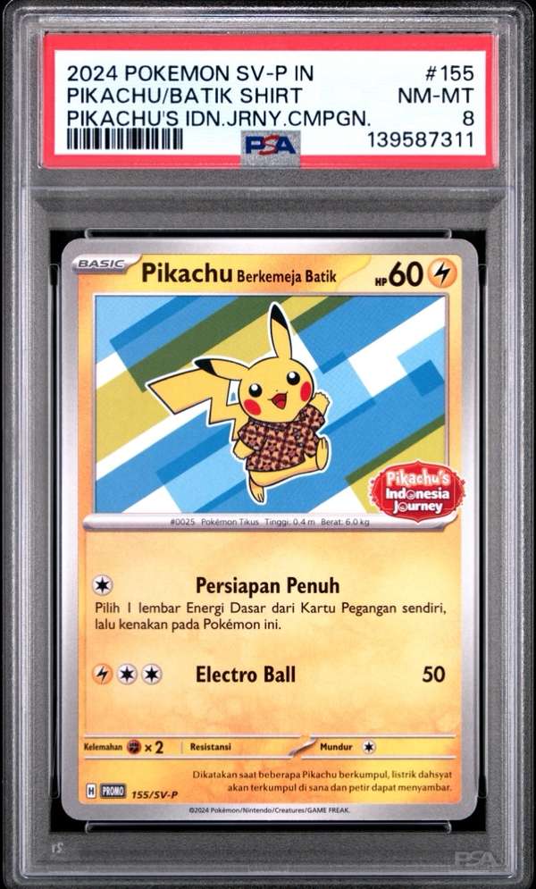 #155 PIKACHU/BATIK SHIRT