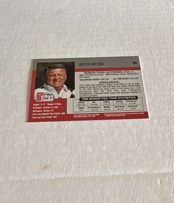 Card back