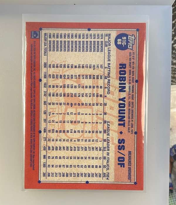 Card back