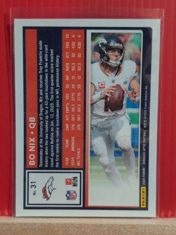 Card back