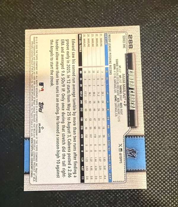 Card back