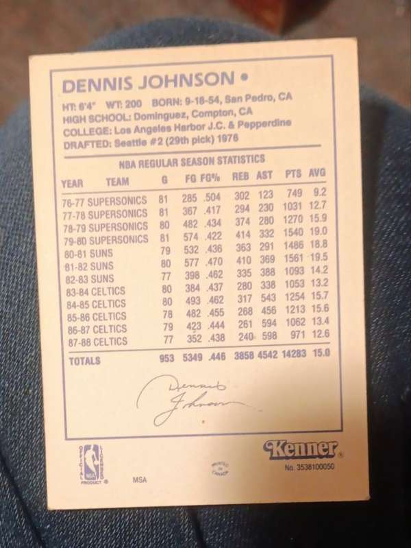Card back