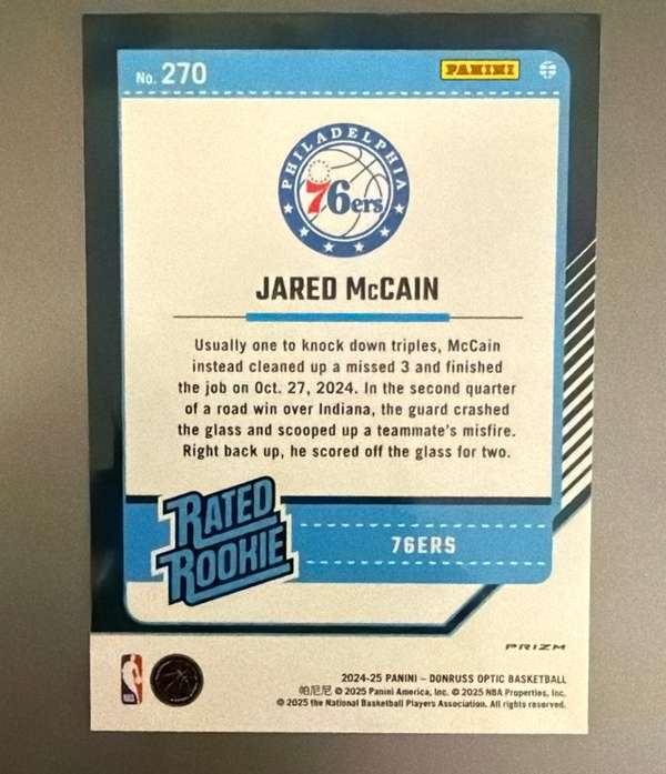Card back