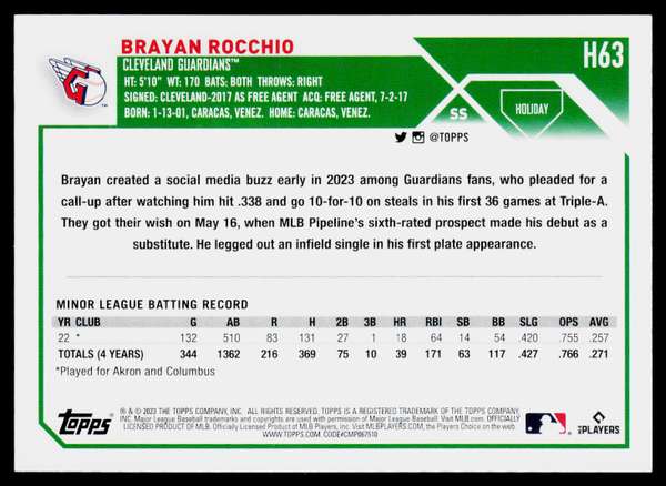 Card back