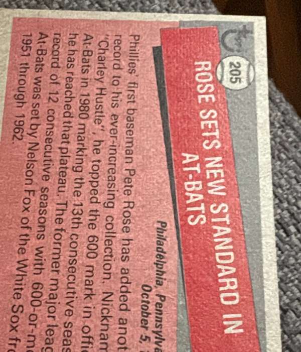 Card back