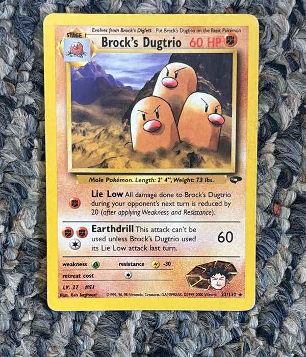 Brock's Dugtrio