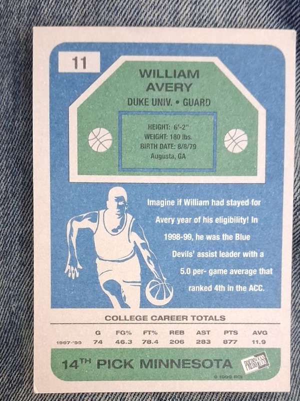 Card back